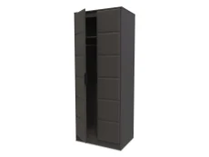 Welcome Welcome New York 2 Door Tall Double Wardrobe (Assembled)