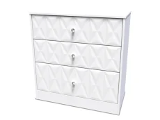 Welcome Welcome San Jose 3 Drawer Deep Chest of Drawers (Assembled)