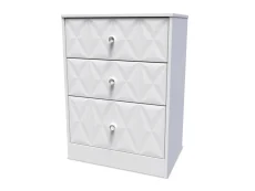 Welcome Welcome San Jose 3 Drawer Midi Chest of Drawers (Assembled)