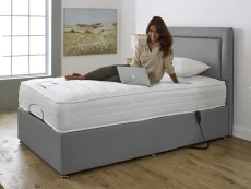 Flexisleep Leyburn Pocket 1000 Electric Adjustable 3ft6 Large Single Bed
