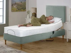 Flexisleep Flexisleep Backcare Electric Adjustable 3ft6 Large Single Bed