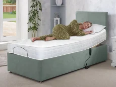 Flexisleep Flexisleep Backcare Electric Adjustable 3ft6 Large Single Bed