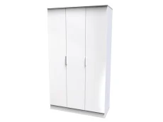 Welcome Welcome Plymouth 3 Door Tall Triple Wardrobe (Assembled)