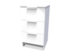 Welcome Welcome Plymouth 3 Drawer Bedside Table (Assembled)