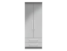 Welcome Welcome Worcester 2 Door 2 Drawer Tall Double Wardrobe (Assembled)