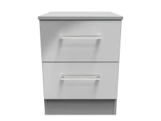 Welcome Welcome Worcester 2 Drawer Small Bedside Table (Assembled)
