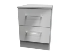Welcome Welcome Worcester 2 Drawer Small Bedside Table (Assembled)