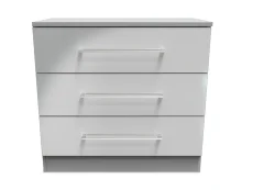 Welcome Welcome Worcester 3 Drawer Chest of Drawers (Assembled)