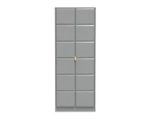 Welcome Welcome Cube 2 Door Tall Double Wardrobe (Assembled)