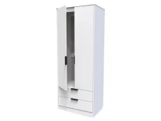 Welcome Welcome Diego 2 Door 2 Drawer Tall Double Wardrobe (Assembled)
