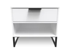 Welcome Diego Wide 1 Drawer Bedside Table (Assembled)
