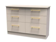 Welcome Welcome Haworth 6 Drawer Midi Chest of Drawers (Assembled)