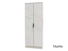 Welcome Welcome Hong Kong 2 Door Tall Double Wardrobe (Assembled)