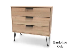 Welcome Welcome Hong Kong 3 Drawer Chest of Drawers (Assembled)