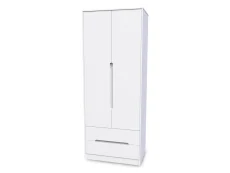 Welcome Welcome Monaco 2 Door 2 Drawer Tall Double Wardrobe (Assembled)