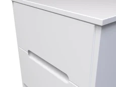 Welcome Welcome Monaco 2 Drawer Small Bedside Table (Assembled)