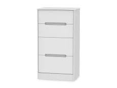 Welcome Welcome Monaco 4 Drawer Deep Midi Chest of Drawers (Assembled)