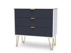 Welcome Welcome Linear 3 Drawer Chest of Drawers (Assembled)
