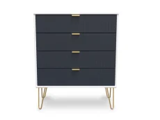 Welcome Welcome Linear 4 Drawer Chest of Drawers (Assembled)