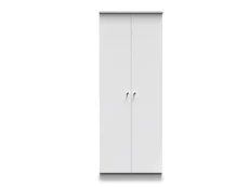 Welcome Welcome Lumiere 2 Door Tall Double Wardrobe (Assembled)