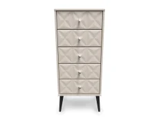 Welcome Pixel 5 Drawer Tall Narrow Chest of Drawers (Assembled)