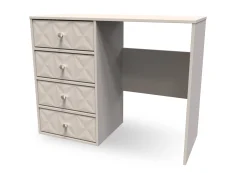 Welcome Welcome Pixel Single Pedestal Dressing Table (Assembled)