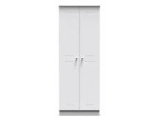Welcome Welcome Victoria 2 Door Tall Double Hanging Wardrobe (Assembled)