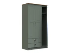 Welcome Welcome Victoria 3 Door 2 Drawer Triple Wardrobe (Assembled)