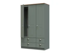 Welcome Welcome Victoria 3 Door 4 Drawer Tall Triple Wardrobe (Assembled)