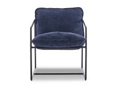 Seconique Seconique Tivoli Blue Fabric Accent Chair