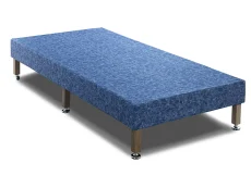 Kaye and Stewart Kaye & Stewart Aquaguard Firm Crib 5 Contract 4ft Small Double Waterproof Divan Bed on Fixed legs