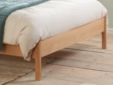 Birlea Furniture & Beds Birlea Margot 4ft6 Double Rattan and Oak Wooden Bed Frame