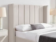 Limelight  Limelight Polaris 5ft King Size Natural Fabric Bed Frame