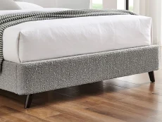 Limelight  Limelight Luna Pillow 4ft6 Double Dove Grey Boucle Fabric Bed Frame