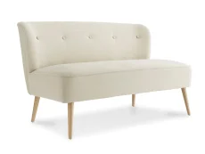 LPD Beau Sand Fabric 2 Seater Sofa