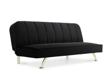 LPD LPD Burlington Black Velvet Sofa Bed