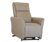 PICK4U PICK4U Richmond Dual Motor Taupe Faux Leather Riser Recliner Chair