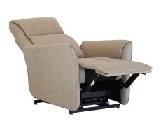 PICK4U PICK4U Richmond Dual Motor Taupe Faux Leather Riser Recliner Chair