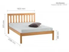 Birlea Furniture & Beds Birlea Denver 5ft King Size Pine Wooden Bed Frame