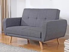 Birlea Furniture & Beds Birlea Farrow Grey Fabric Sofa Bed