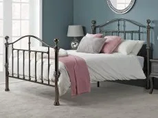 Birlea Furniture & Beds Birlea Victoria 5ft King Size Black Nickel Metal Bed Frame
