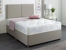 Dura Dura York Damask 6ft Super King Size Divan Bed Set