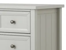 Julian Bowen Maine Dove Grey 6 Drawer Chest of Drawers