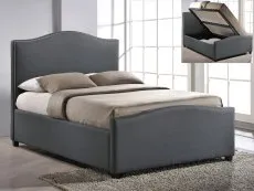 Time Living Time Living Brunswick 5ft King Size Grey Fabric Ottoman Bed Frame
