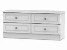 Welcome Welcome Pembroke White Ash 4 Drawer Bed Box (Assembled)