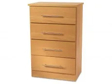 Welcome Welcome Sherwood 4 Drawer Midi Chest of Drawers (Assembled)