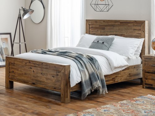 4ft6 Double Wooden Bed Frames