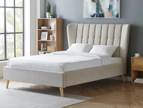 5ft King Size Upholstered Fabric Bed Frames