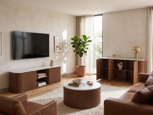 Birlea Russo Walnut Living Room Furniture