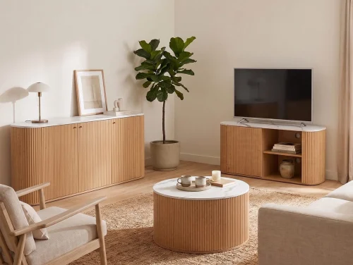 Birlea Russo Oak Living Room Furniture